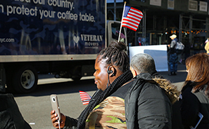 Veterans' Day : New York :  Photos : Richard Moore : Photographer